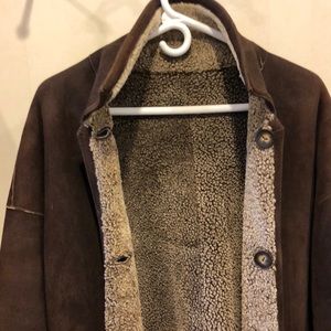 Shearling coat in good condition